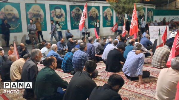 عزاداری دهه آخر ماه صفر در خیابان 