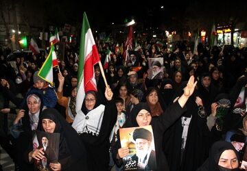 بیست و ششمین شب از راهپیمایی مردم سرافراز آشخانه