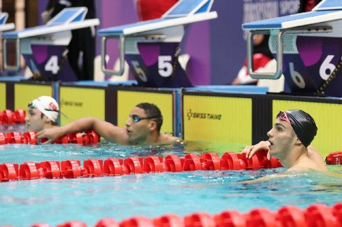 شناگران ایران با اقتدار به فینال 4 در 100 متر آزاد رسیدند