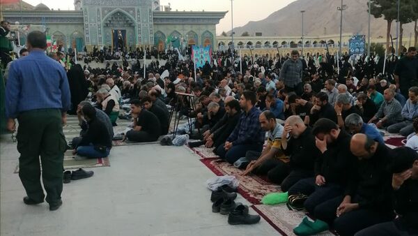 کاروان عزاداری «شمیم کرامت» در سوگ شهادت امام رضا (ع) در شهرضا به حرکت درآمد