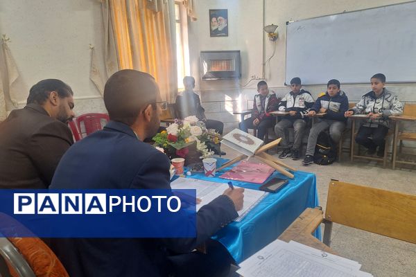 مسابقات قرآن مرحله ناحیه دانش‌آموزان مقطع متوسطه  ناحیه ۳ شیراز