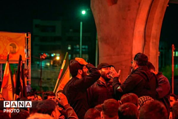 تجمعات شبانه در بین الحرمین شیراز