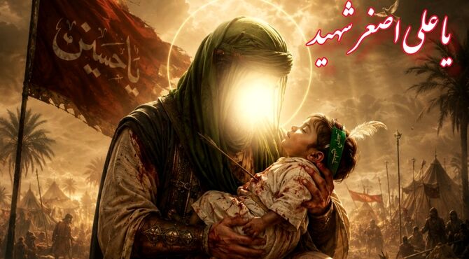 حضرت علی اصغر (ع)الگوی پایداری وعدالت خواهیست