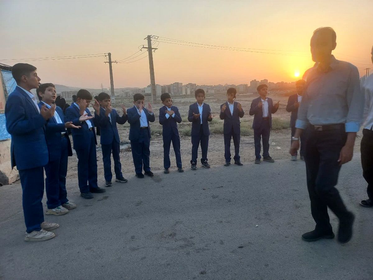 جلوه هایی از پیاده‌روی «امت احمد» در مسیر جمکران