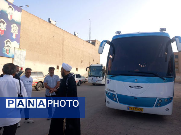 اعزام دانش‌آموزان بسیجی قم به اردوی راهیان نور غرب کشور