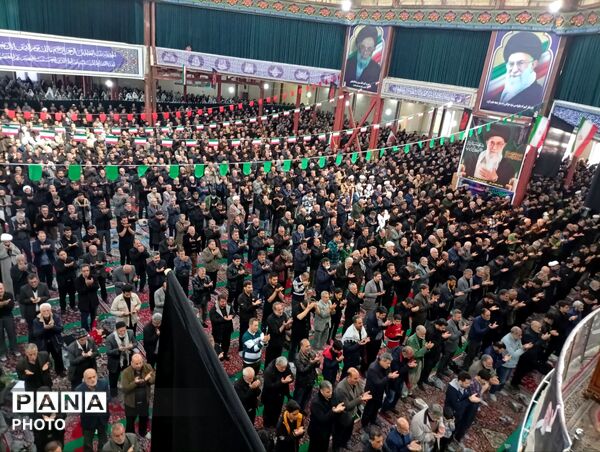 مراسم بزرگداشت شهید امت، شهید امام خامنه ای(ره) در ملایر 