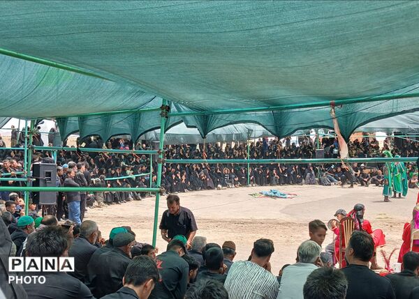 روستای مرزان؛ آیین عاشوراییِ میعاد عاشقان حسینی و بیعت با رهبر سوم انقلاب اسلامی