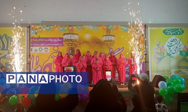 جشن میلاد امام رضا(ع) در قائمشهر