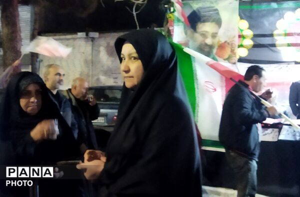 موکب سلسله الذهب نیشابور در پانزدهمین شب از سال ۱۴۰۵