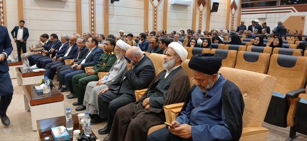 مراسم تکریم مدیر پیشین آموزش و پرورش شهرستان گناباد