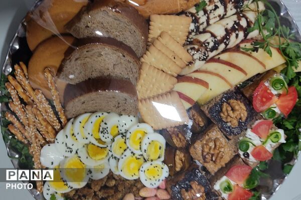 از سفره سلامت تا عطر ارادت؛ جشن مهربانی در مدرسه رضوان‌نو