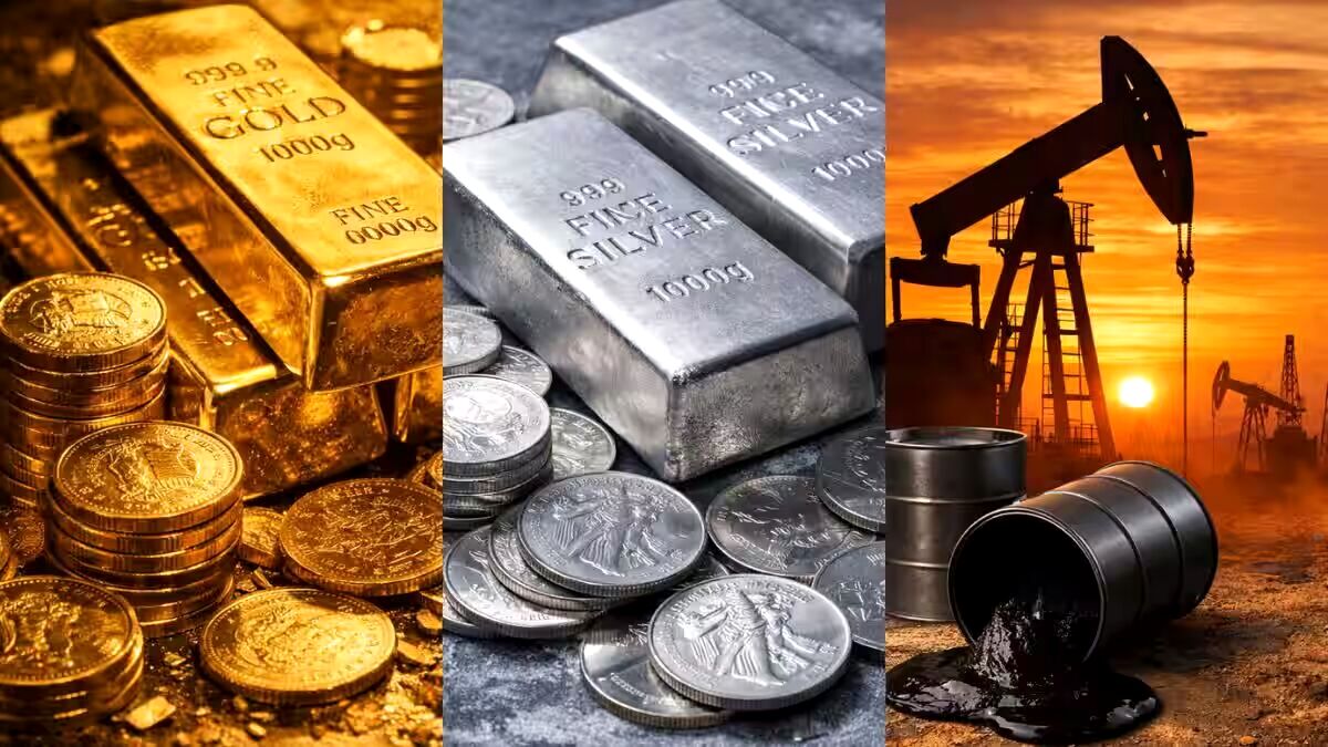 افزایش بهای جهانی نفت همزمان با تحولات جدید خاورمیانه؛ طلا عقب نشست