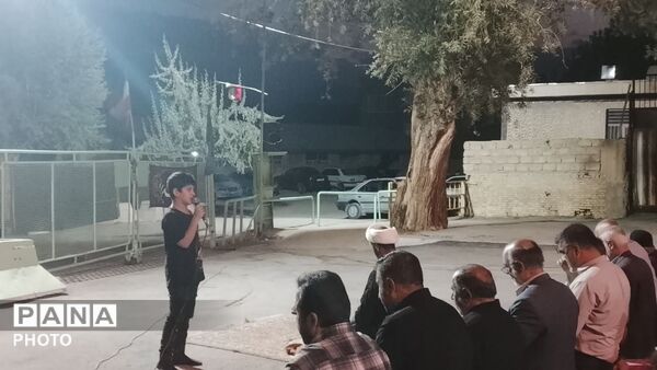 زمزمه بندگی در جوار امامزاده سید سعید شهر چلیچه