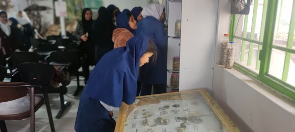 بازدید دانش‌آموزان مدرسه شهید خاقانی از موزه حیات وحش شیروان