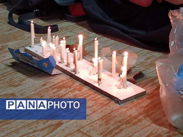 شام غریبان در امامزادگان سید محمد و سید نظام الدین شهرستان حاجی‌آباد