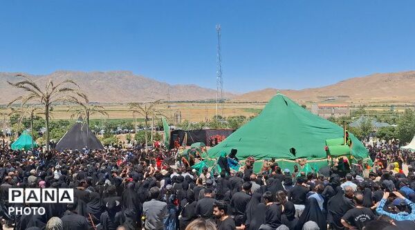  خیمه‌سوزان  در شهرکرد