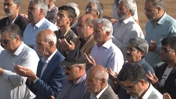 اقامه نماز عید سعید فطر در بهاباد
