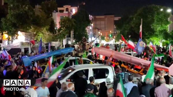 نمایش پهپاد شاهد ۱۳۶ در ساوجبلاغ