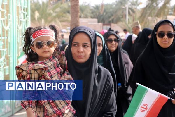 خلق حماسه‌ای دیگر از حضور مردم فهرج در راهپیمایی ۲۲ بهمن