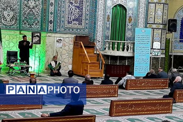 مراسم چهلم شهادت سید مقاومت و سردار نیلفروشان در شهرستان ورامین