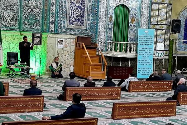 مراسم چهلم شهادت سید مقاومت و سردار نیلفروشان در شهرستان ورامین