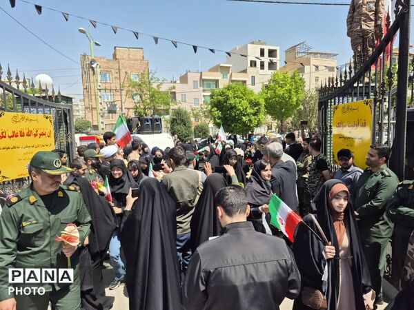 رزمایش دختران جان فدای پاکدشتی 
