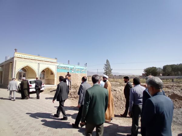 بازدید معاون فرهنگی اداره‌کل اوقاف و امورخیریه خراسان رضوی از آستان مقدس امامزاده سیدمحمد(ع) کاشمر