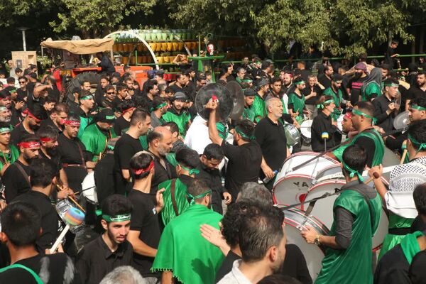 شور عزاداری عاشورای حسینی در قم