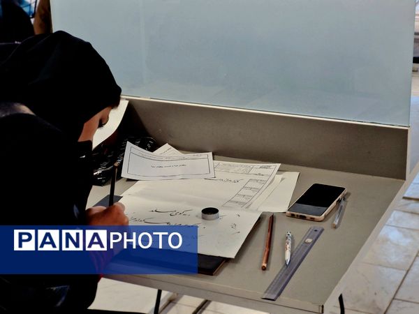 نمایش خطوط اصیل ایرانی در آزمونی هنری 