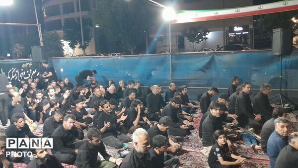 مراسم شب تاسوعای حسینی در هیئت منتظران ظهور نیشابور 