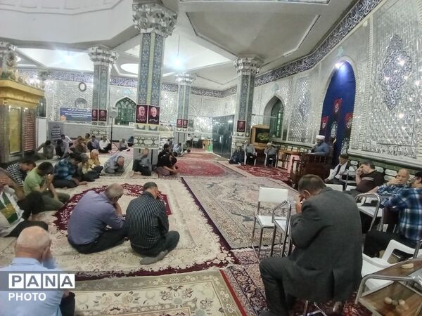 مراسم دهه آخر صفر در بی بی شطیطه نیشابور 