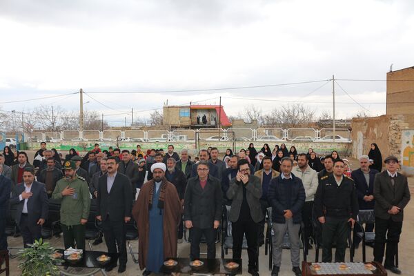 افتتاح دبیرستان متوسطه اوّل ۴ کلاسه «مصیب جلالی» در روستای دهنه اخلمد چناران