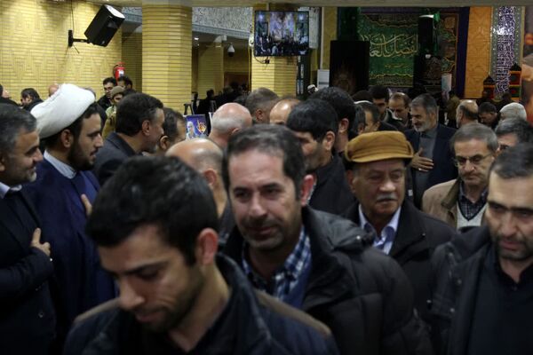 مراسم اولین سالگرد شهادت مدافع حرم سرتیپ شهید سیدرضی موسوی در زنجان