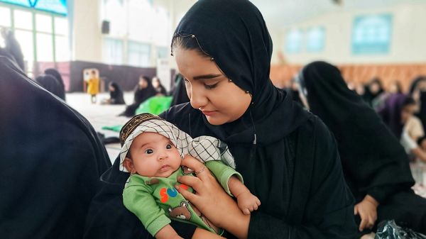  مراسم شیرخوارگان حسینی در شهرستان مارگون