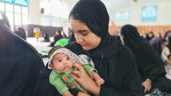 مراسم شیرخوارگان حسینی در شهرستان مارگون