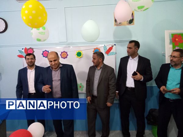 برگزاری آیین بازگشایی مدارس در مدرسه شیخ فضل‌الله صفادشت