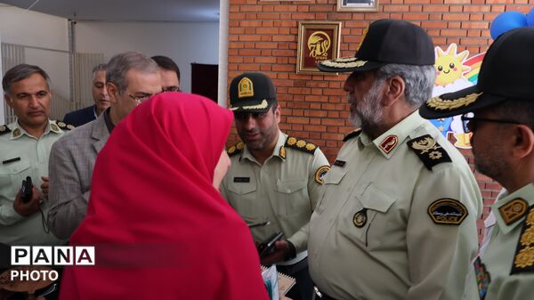 حضور فرمانده انتظامی تهران بزرگ در مراسم بازگشایی مدارس منطقه ۶