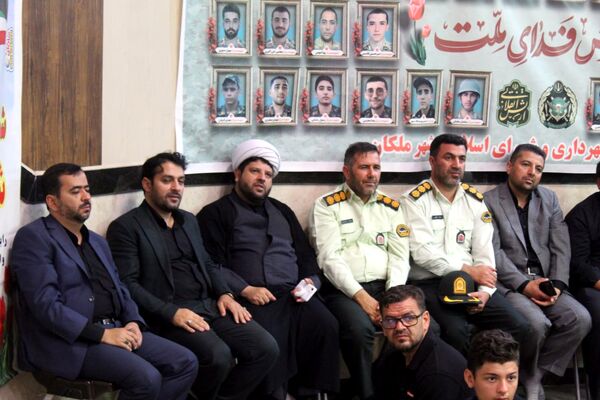 ملکان در سوگ شهدا؛ فریاد وحدت علیه جنایت صهیونیستی