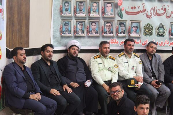 ملکان در سوگ شهدا؛ فریاد وحدت علیه جنایت صهیونیستی