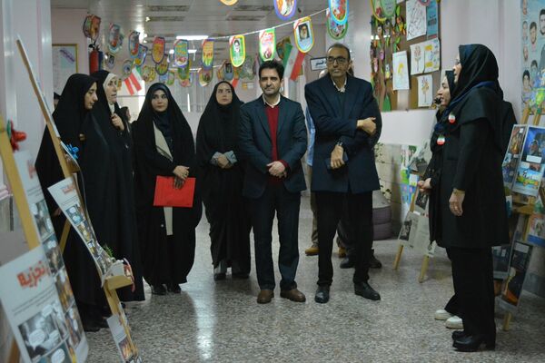 افتتاحیه طرح  «ایرانمون» در مدرسه شهدای گمنام بهارستان‌دو