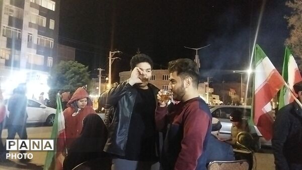 موکب سرداران مقاومت در بلوار فضل نیشابور 