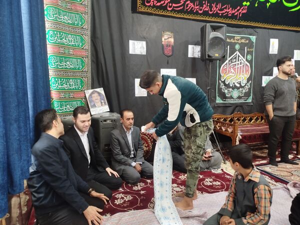تجدید پیمان انقلاب و اهل بیت (ع) در دبستان شهید پسندیده فدافن