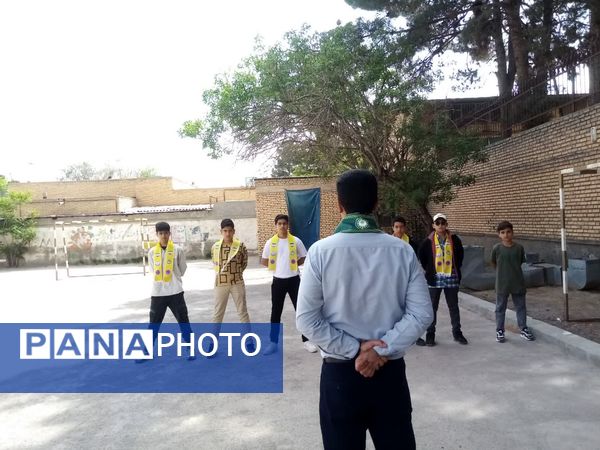 پیش اردوی پیشتازان قطب شهید دهقان در تربت جام