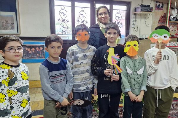 اردوی درون مدرسه‌ای در دبستان بانو ابوالوفا ناحیه 2 شهرری 
