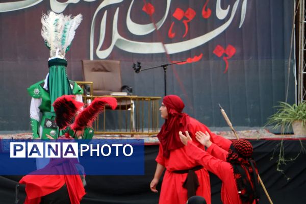 اجرای تئاتر مذهبی در آستان مقدس امامزاده بی‌بی‌سکینه صفادشت 