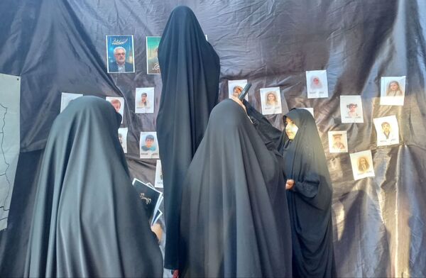 برپایی موکب دختران بصیرا در بجنورد 