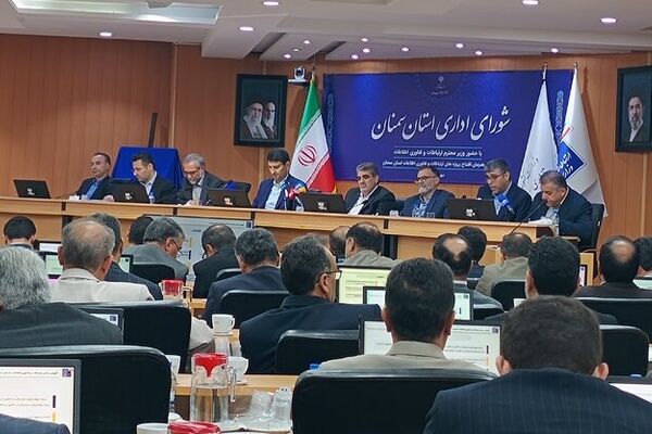 وزیر ارتباطات ۱۱۲ طرح را در حوزه فاوای سمنان افتتاح کرد