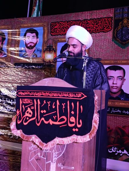 سندرک معطر به عطر شهید گمنام در مراسم یادواره شهدا