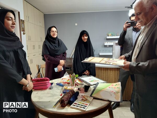 ورکشاپ هنری" نقش آفرین باش" کانون فرهنگی تربیتی ۱۵ خرداد ناحیه سه مشهد