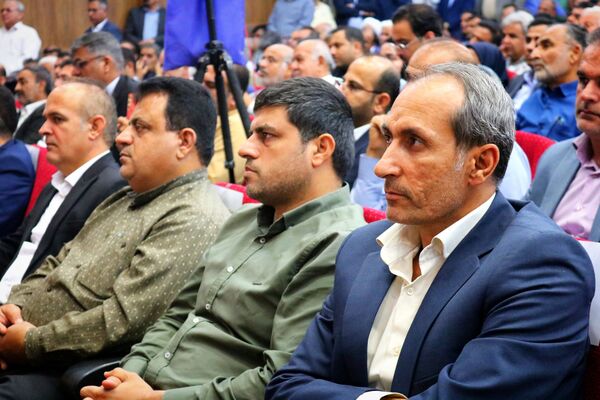 مراسم تکریم و معارفه فرماندار شهرستان لامرد